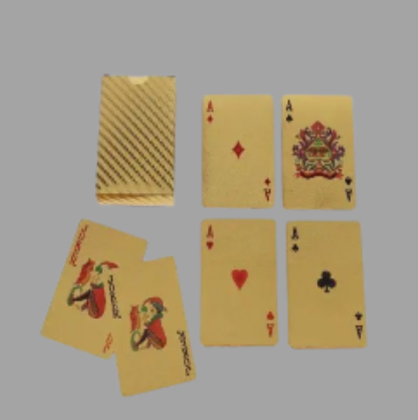 Golden Foiling - Playing Card Boxes